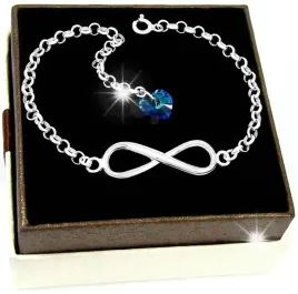 bransoletka-srebrna-nieskonczonosc-serce-swarovski-srebro-proby-925-b45