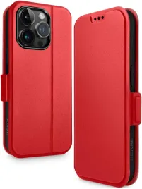 ocase-etui-skorzane-z-klapka-do-iphone-15-portfel-rfid-karty-czerwone-slim