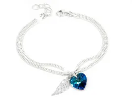 bransoletka-srebrna-skrzydlo-aniola-serce-swarovski-srebro-proby-925