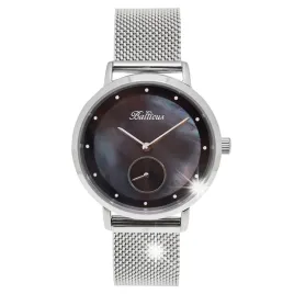 elegancki-polski-zegarek-damski-balticus-sky-silver-pearl-zestaw-mesh-set
