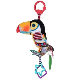 zawieszka-gryzak-tukan-kontrastowa-38-cm-do-wozka-sensoryczna-balibazoo