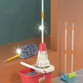 zestaw-sprzatajacy-dla-dzieci-wozek-mop-wiaderko-miotla-akcesoria-23-el