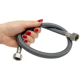 wezyk-przylaczeniowy-balneo-pex-w-oplocie-nylonowym-szarym-1-2x1-2-60-cm