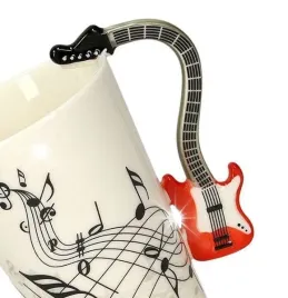 kubek-gitara-elektryczna-czerwona-muzyka-do-kawy