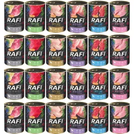 dolina-noteci-rafi-mix-6-smakow-mokra-karma-dla-psa-24x400g