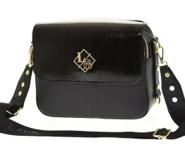 laura-biaggi-torebka-listonoszka-kuferek-czarna-mat-lakier-js170