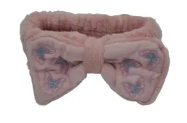 opaska-kosmetyczna-do-makijazu-plusz-motyle-rozowa