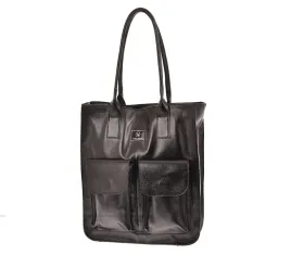 laura-biaggi-duza-torebka-shopper-czarna-blyszczaca-ab319