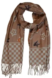 cashmere-cieply-modny-szalik-fredzle-camel-kwiaty-08-200cm-x-70cm