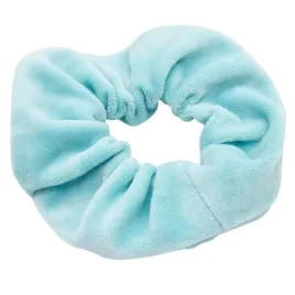 gumka-do-wlosow-scrunchies-welur-blekitna