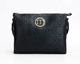 monnari-torebka-listonoszka-z-delikatnym-wzorem-czarny-mat-bag2240