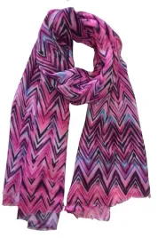 diamond-modny-szalik-dwustronny-zygzaki-rozowy-02-90cm-x-180cm