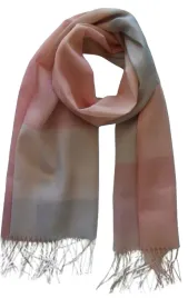piekny-elegancki-cienki-szalik-apaszka-kratka-zlota-nitka-koral-bezowy-05
