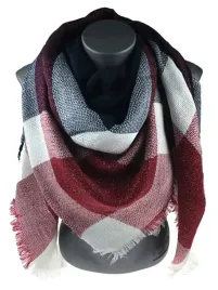 jordan-miekka-i-ciepla-chusta-krata-srebrna-nitka-granat-bordo-ac-10-hit