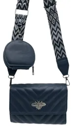 victoria-j-torebka-przeszycia-pszczola-pasek-boho-granatowy-vj-942