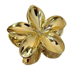 piekna-spinka-klamra-akrylowa-kwiatek-hawajski-8cm-zolte-zloto