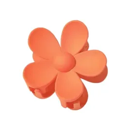 piekna-spinka-klamra-akrylowa-kwiatek-matowy-7cm-pomaranczowy