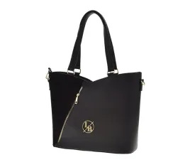 laura-biaggi-torebka-shopper-zamek-czarny-groszek-zamsz-s18123