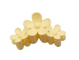 piekna-spinka-klamra-akrylowa-trzy-kwiatki-jasny-zolty-11cm