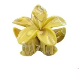 piekna-spinka-klamra-plastikowa-kwiatek-hawajski-brazowy-8cm