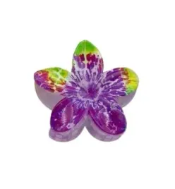 piekna-spinka-klamra-plastikowa-kwiatek-hawajski-nakrapiany-fioletowy-8cm