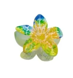 piekna-spinka-klamra-plastikowa-kwiatek-hawajski-nakrapiany-zolty-8cm