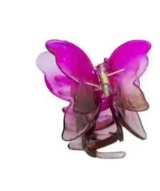 spinka-klamra-plastikowa-motyl-dwukolorowy-rozowo-brazowy-7-cm