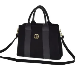 laura-biaggi-elegancka-torebka-shopper-czarny-zamsz-groszek-mat-mg373