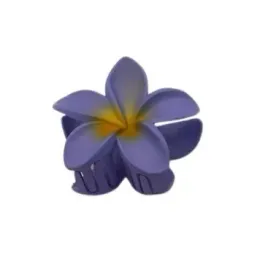 piekna-spinka-klamra-plastikowa-kwiatek-hawajski-matowy-fioletowy-8cm