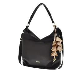 laura-biaggi-torebka-shopper-czarny-groszek-brelok-kwiaty-zloty-l326018