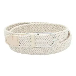 pasek-damski-pleciony-guma-32cm-jasny-bezowy