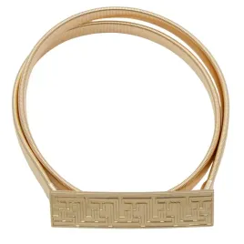 pasek-damski-sprezynka-prostokat-w-grecki-wzor-zloty-75cm