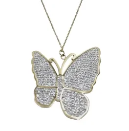 piekny-naszyjnik-ze-stali-chirurgicznej-motyl-biale-cyrkonie
