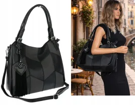 torebka-damska-listonoszka-worek-shopper-modna-torba-na-ramie-mc674-czarna