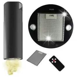 okap-kuchenny-wyspowy-maan-tuba-elba-2-31-czarny-wiszacy-120-300-m3-h-pilot