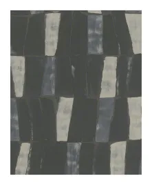 tapeta-z-motywem-geometrycznym-granatowo-kremowa-bez-winylu-eko