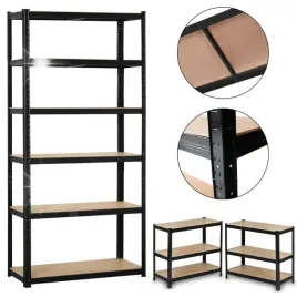 metalowy-regal-magazynowy-3w1-220x90x40cm-1050kg-czarny-do-garazu-piwnicy