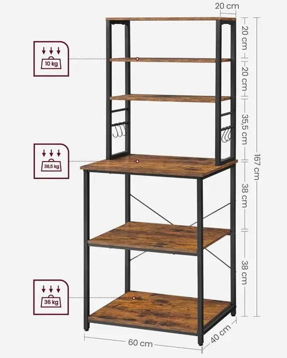 szafka-kuchenna-loft-vasagle-regal-6-polek-167-cm