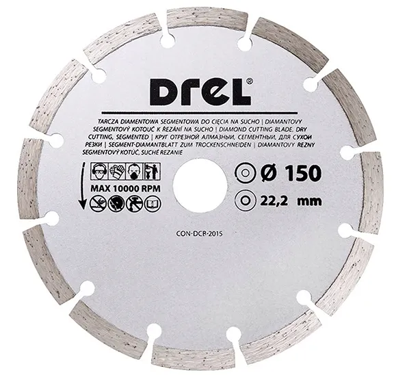 drel-tarcza-diamentowa-segmentowa-150-mm-x-22-2-marka-drel