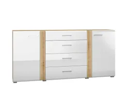 szeroka-komoda-z-szufladami-szafka-pojemna-bialy-polysk-ryfle-mdf