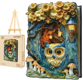 puzzle-drewniane-duze-230-elementow-w-drewnianym-pudelku-dziupla-sowy