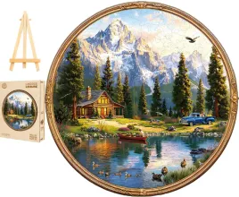 puzzle-drewniane-duze-265-elementow-w-drewnianym-pudelku-chatka-w-gorach