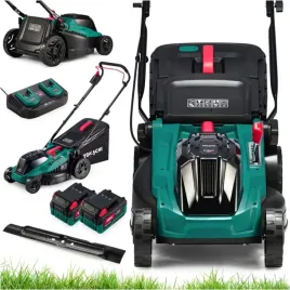 kosiarka-akumulatorowa-40v-mocna-38cm-do-trawy-dwie-baterie-8ah-ladowarka