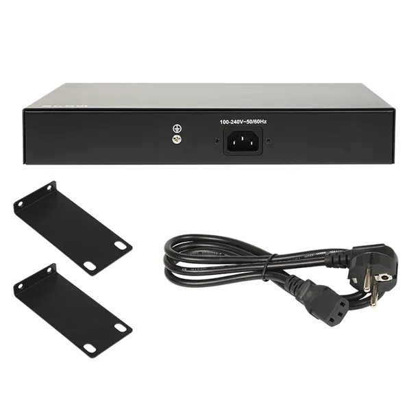 switch-poe-do-kamer-ip-16xpoe-240mbps-2xuplink-240w-extend-mode-mdi-stan-opakowania-oryginalne
