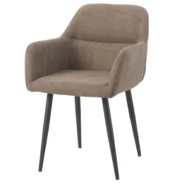 krzeslo-do-jadalni-tapicerowane-brazowe-czarne-nogi-salon-verdo-eleganckie