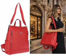 torebka-damska-plecak-2w1-shopper-duza-pojemna-na-ramie-cc028-czerwona