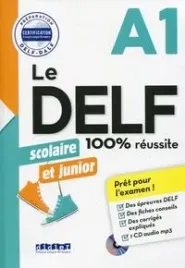 delf-100percent-reussite-a1-scolaire-et-junior-ksiazka-cdmp3