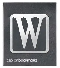 metalowa-zakladka-litera-w-clip-on