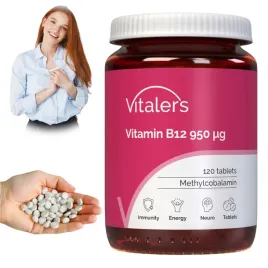 vitalers-witamina-b12-950mcg-metylokobalamina-weganska-uklad-nerwowy-120tab