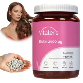 vitalers-biotyna-2500-mcg-zdrowe-wlosy-mocne-paznokcie-skora-240-tabletek